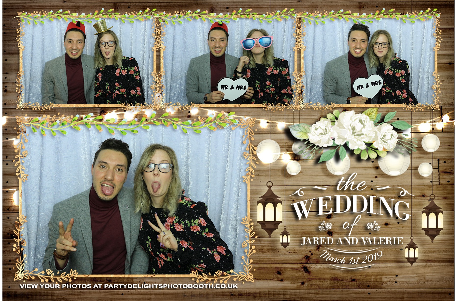 Jared and Valerie’s Wedding - Prints | View more photos from the event at gallery.partydelightsphotobooth.co.uk/u/PartyDelightsPhotoBooth/Jared-and-Valerie’s-Wedding-Prints